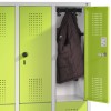 High 8-person primary school locker on pedestal (160 cm high)
